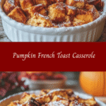 Pumpkin French Toast Casserole 🎃🍞