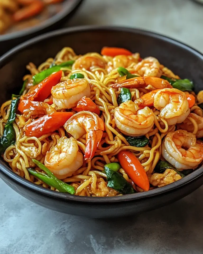 Sizzling Shrimp Stir Fry with Noodles Delight - Featured Image