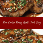 Slow Cooker Honey Garlic Pork Chops 🍯🍖