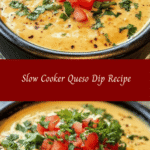 Creamy Slow Cooker Queso Dip 🧀🌶️