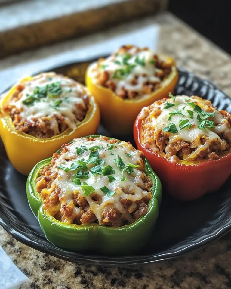 Savor the Flavor: Irresistible Slow Cooker Stuffed Bell Peppers - Featured Image