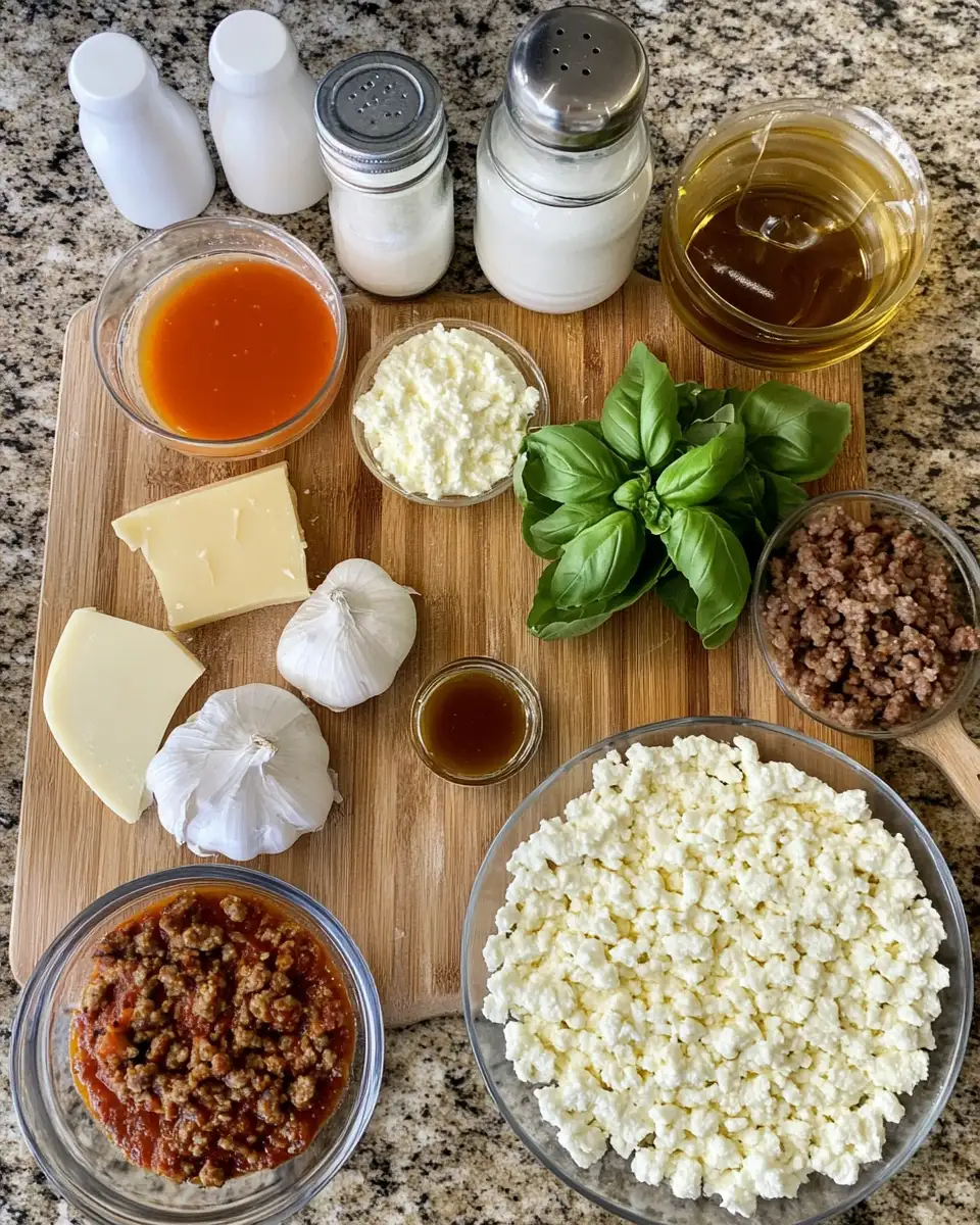 Ingredients for Spice Up Your Slice: Discover the Bold Flavors of Spicy Hot Sausage Feta Honey Pizza