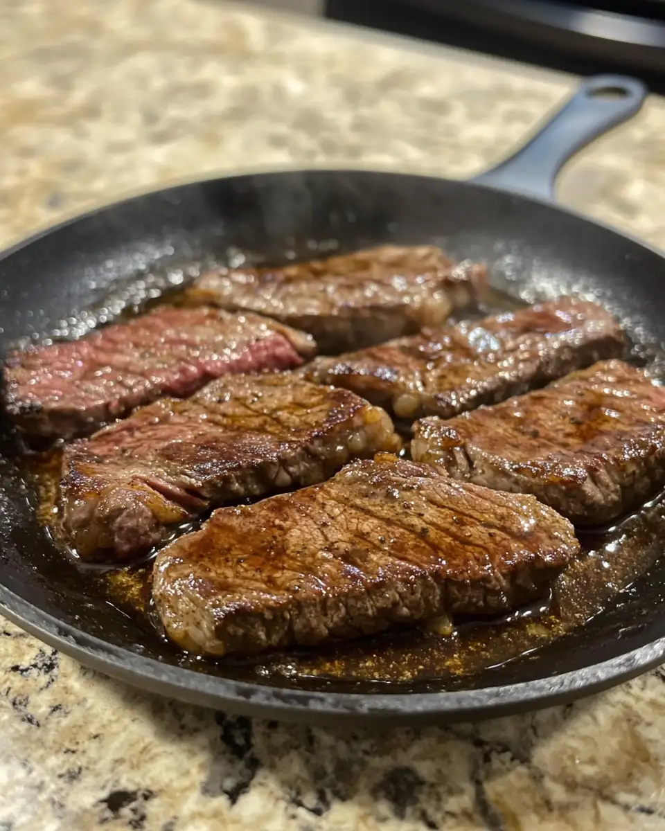 Final dish - Sizzling Texas Roadhouse Butter Steak Skillet: A Taste of Southern Comfort