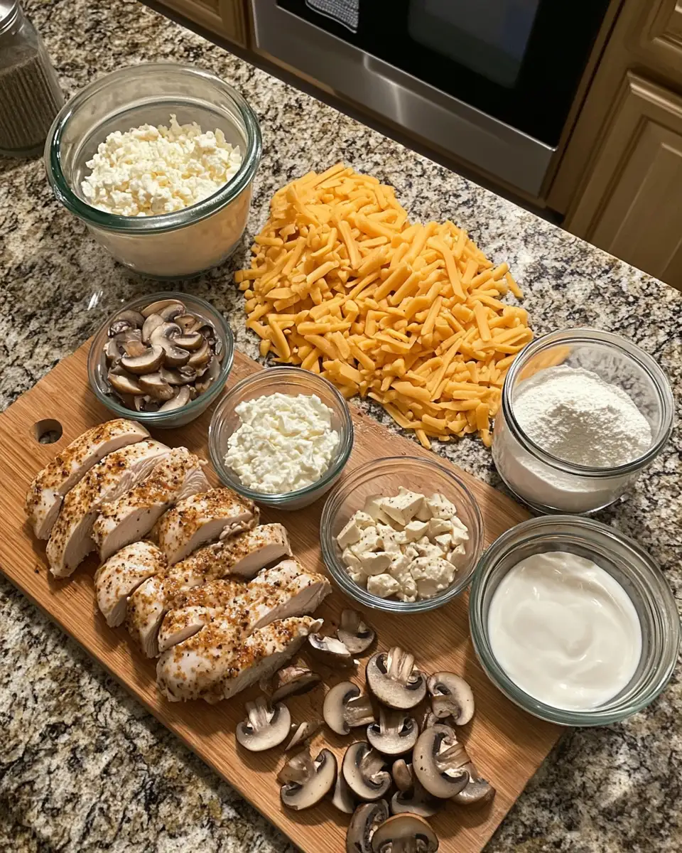 Ingredients for Texas Roadhouse Smothered Chicken: A Comfort Food Classic That Will Melt in Your Mouth