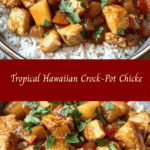 Tropical Hawaiian Crock-Pot Chicken 🍍🍗