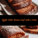 Fall in Love with Every Slice of Apple Cider Donut Loaf with a Cinnamon Sugar Crust