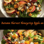Crisp and Tangy: Dive into Autumn with Our Honeycrisp Apple and Feta Salad
