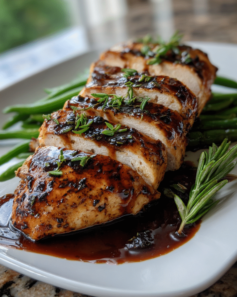 Savor the Flavor: Perfectly Juicy Balsamic Baked Chicken Breast - Featured Image