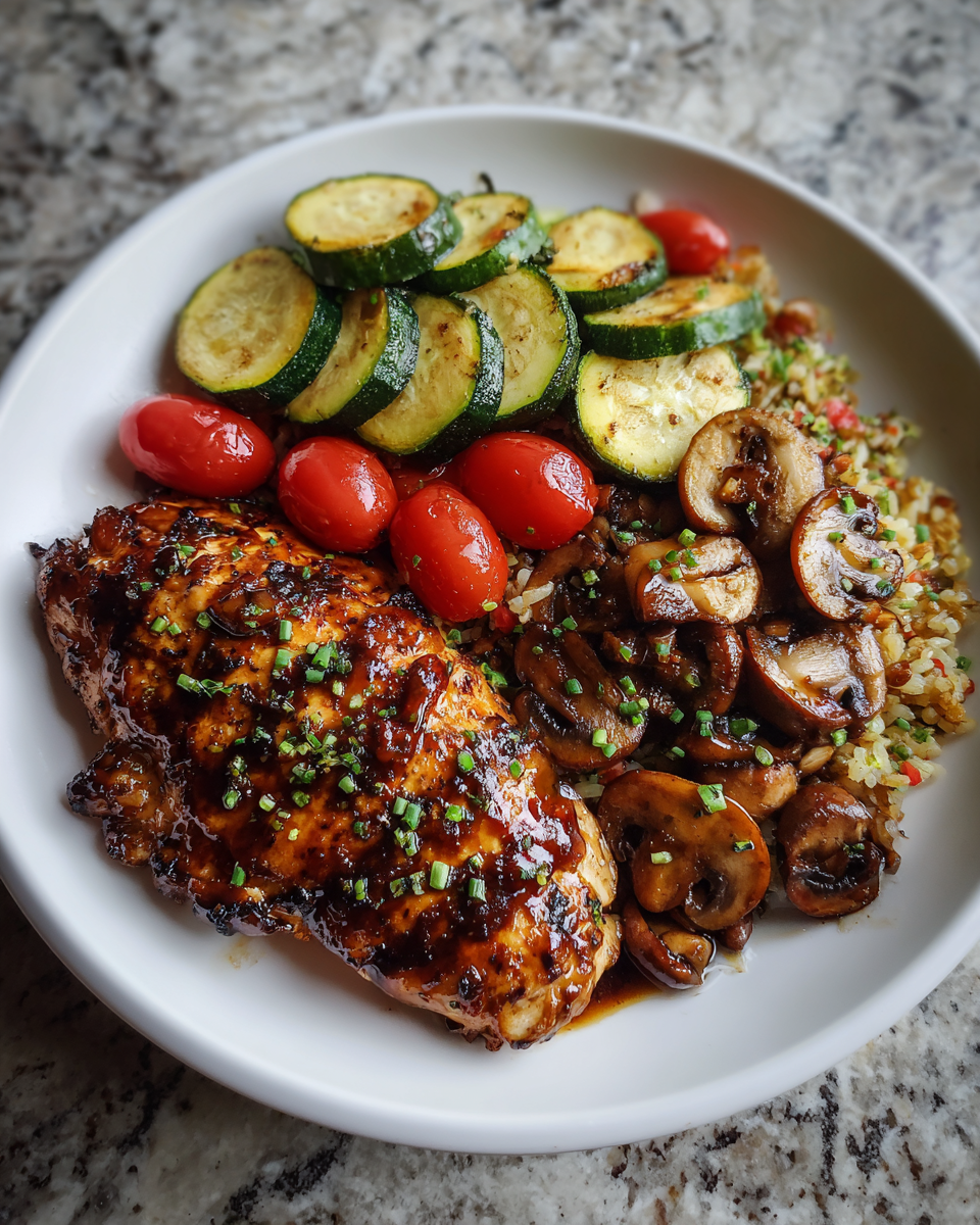 Final dish - Savor the Flavor: Perfectly Juicy Balsamic Baked Chicken Breast