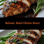 Savor the Flavor: Perfectly Juicy Balsamic Baked Chicken Breast