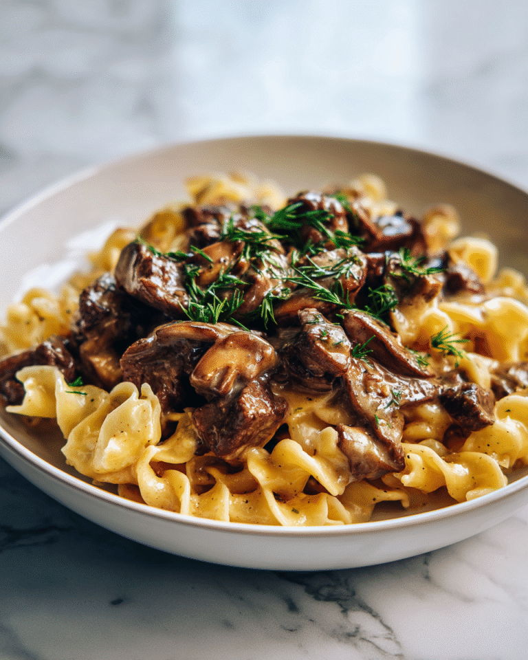 Savory Comfort: Unleash the Flavor of Beef Stroganoff Casserole - Featured Image