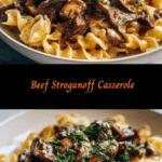 Savory Comfort: Unleash the Flavor of Beef Stroganoff Casserole