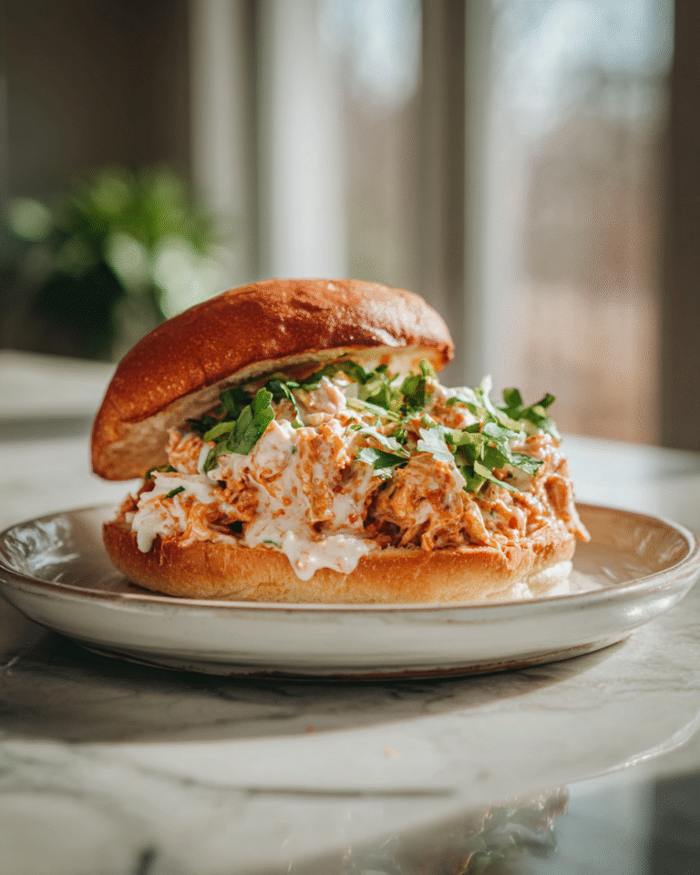 Chicken Alfredo Sloppy Joes: A Comfort Food Twist - Featured Image