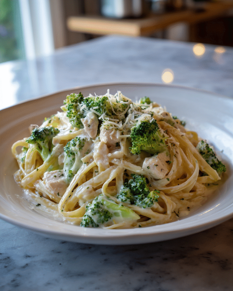 Creamy Chicken Broccoli Alfredo: A Comfort Food Classic - Featured Image
