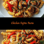 Sizzling Chicken Fajita Pasta Fiesta