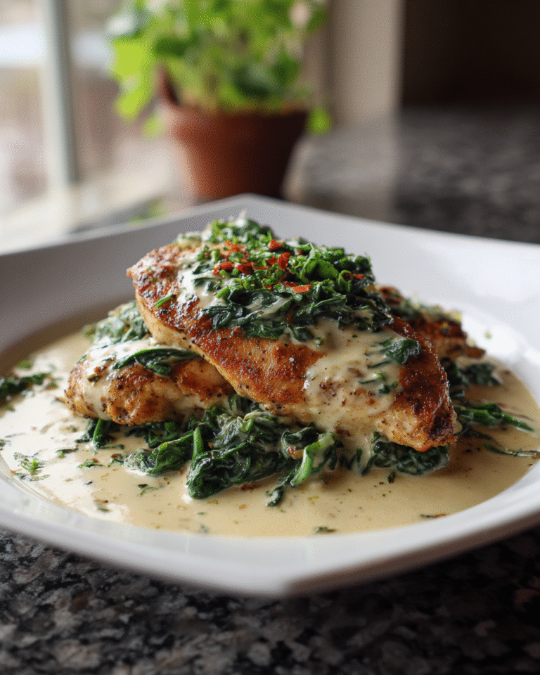 Savor the Elegance of Chicken Florentine in Every Bite - Featured Image