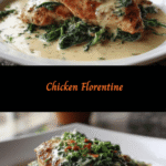 Savor the Elegance of Chicken Florentine in Every Bite