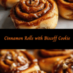 Indulge in Irresistible Cinnamon Rolls Swirled with Biscoff Cookie Butter Magic
