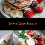 Fluffy Coconut Cream Pancakes: A Tropical Breakfast Delight