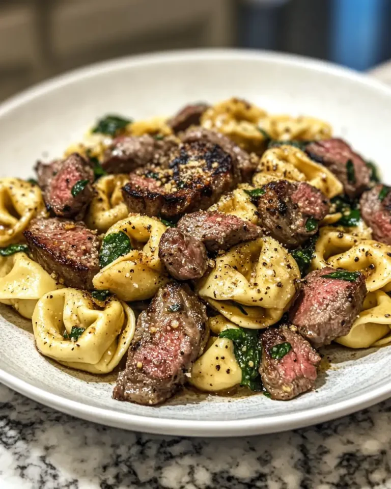Savor the Flavor: Cracked Garlic Steak Tortellini Extravaganza - Featured Image