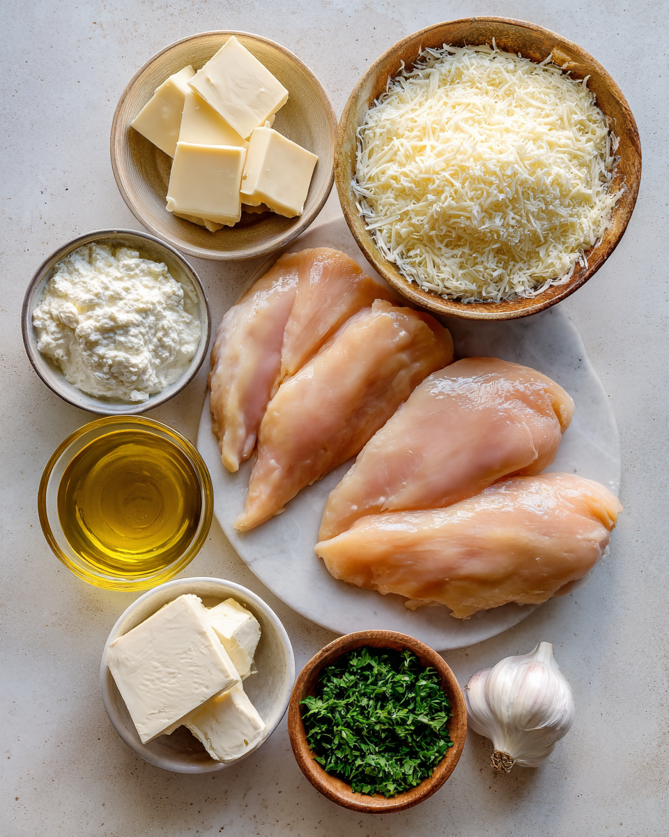 Cream Cheese Chicken: Your New Favorite Comfort Dish 4 Ingredients for Cream Cheese Chicken: Your New Favorite Comfort Dish