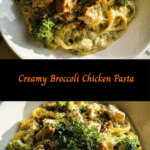 Indulge in Comfort: Creamy Broccoli Chicken Pasta Delight