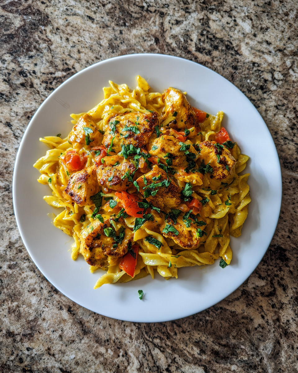 Spice Up Your Dinner with Creamy Cajun Chicken Pasta Delight 6 Final dish - Spice Up Your Dinner with Creamy Cajun Chicken Pasta Delight
