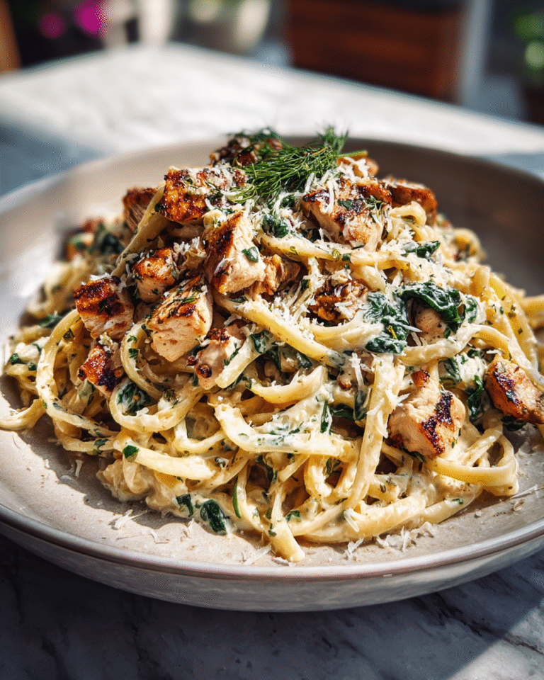 Decadent Creamy Garlic Parmesan Chicken Pasta: A Weeknight Wonder - Featured Image
