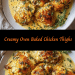 Irresistibly Creamy Oven Baked Chicken Thighs That Will Elevate Your Dinner Game