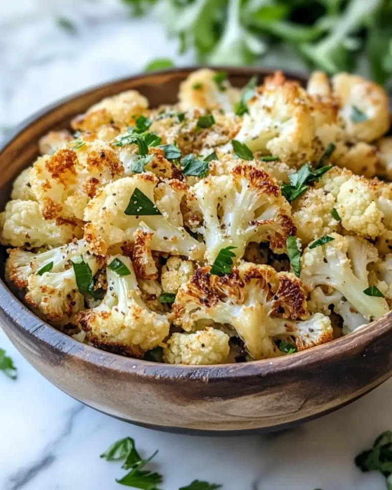 Crispy Parmesan Roasted Cauliflower: The Ultimate Flavor Explosion - Featured Image