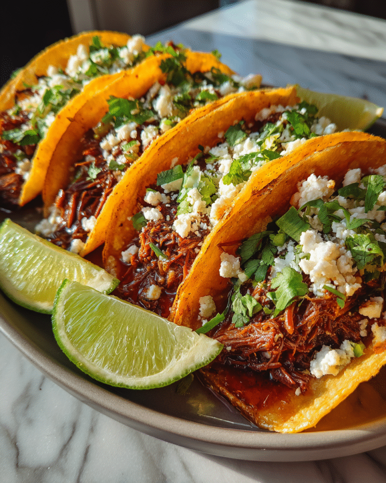 Slow-Cooked Sensations: Discover the Ultimate Crock Pot Birria Tacos - Featured Image