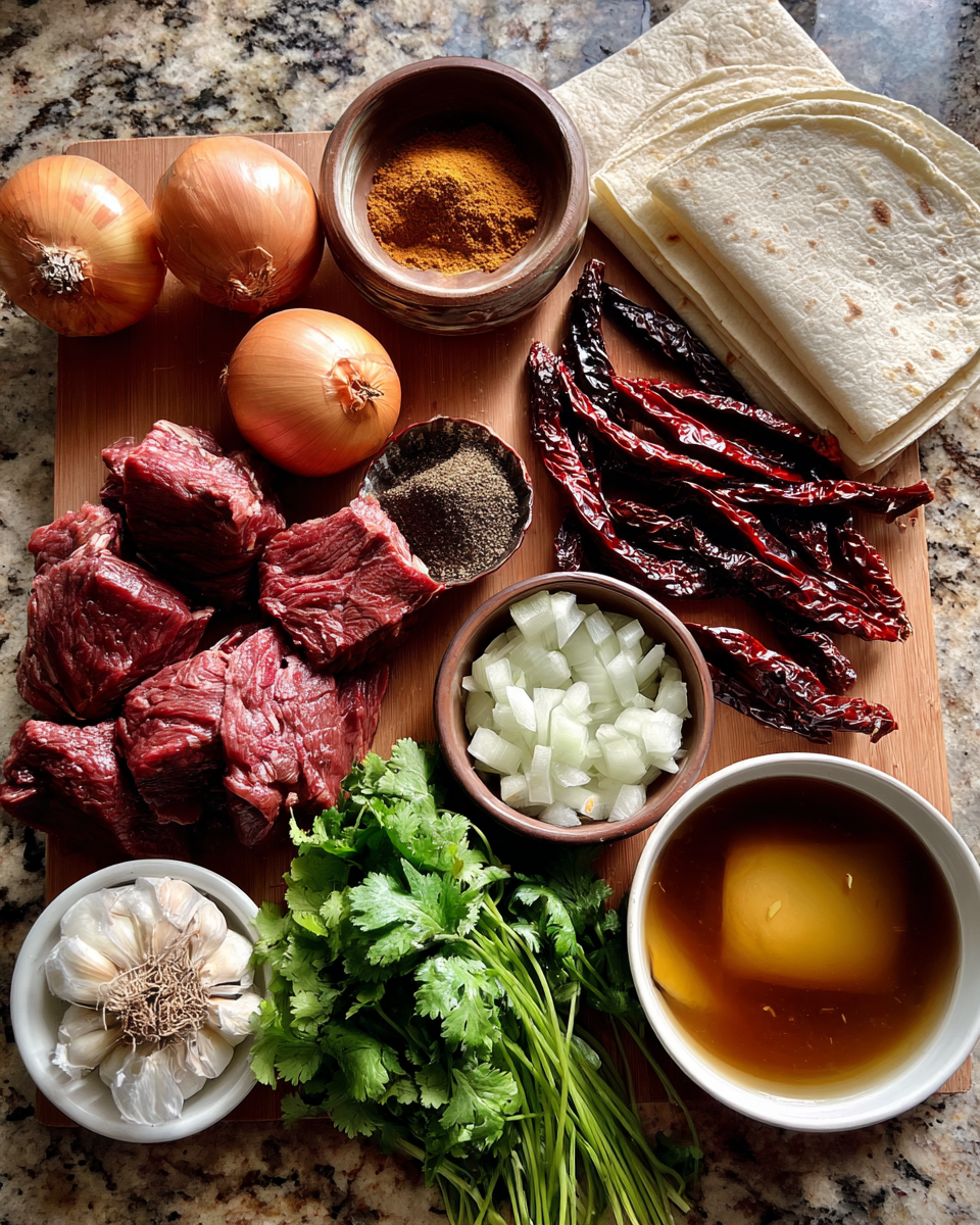 Ingredients for Slow-Cooked Sensations: Discover the Ultimate Crock Pot Birria Tacos