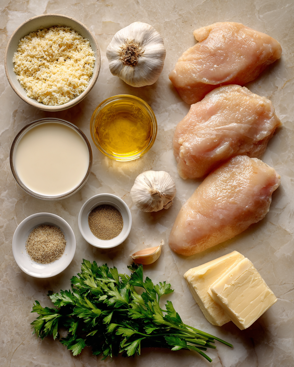 Savor the Flavor: Crockpot Garlic Parm Chicken Delight 4 Ingredients for Savor the Flavor: Crockpot Garlic Parm Chicken Delight