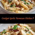 Heavenly Crockpot Garlic Parmesan Chicken Pasta: Your New Weeknight Hero