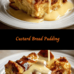 Decadent Custard Bread Pudding: A Sweet Nostalgia Trip