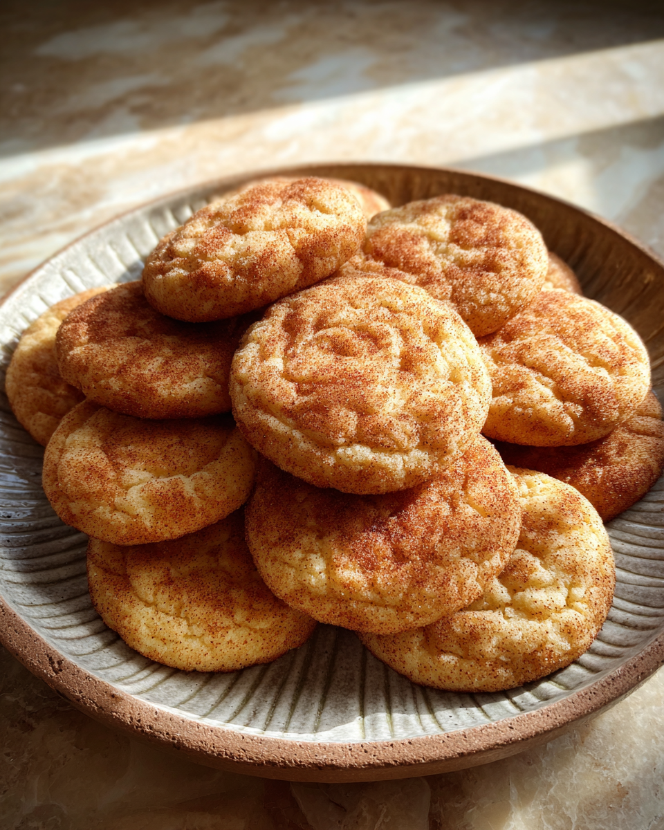 Final dish - Irresistibly Easy Chewy Snickerdoodles: Your New Favorite Cookie Recipe