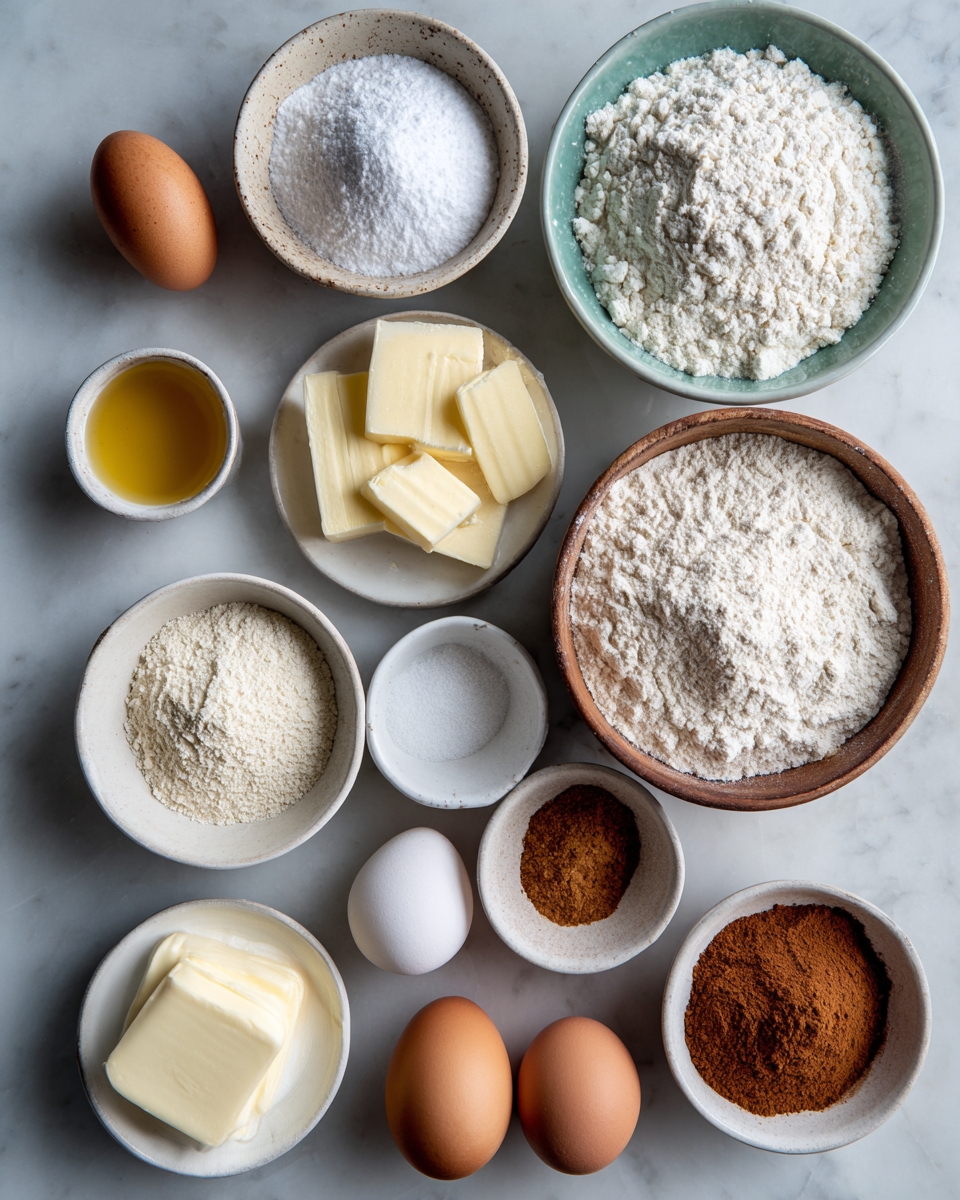 Ingredients for Irresistibly Easy Chewy Snickerdoodles: Your New Favorite Cookie Recipe