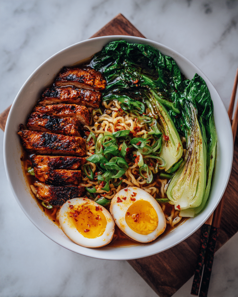 Spice Up Your Night with Fiery Chicken Ramen Bliss - Featured Image