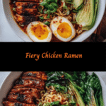 Spice Up Your Night with Fiery Chicken Ramen Bliss
