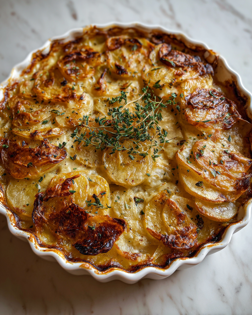 Savory Indulgence: The Ultimate French Onion Potato Bake Recipe 6 Final dish - Savory Indulgence: The Ultimate French Onion Potato Bake Recipe
