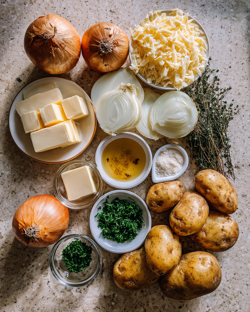 Savory Indulgence: The Ultimate French Onion Potato Bake Recipe 4 Ingredients for Savory Indulgence: The Ultimate French Onion Potato Bake Recipe