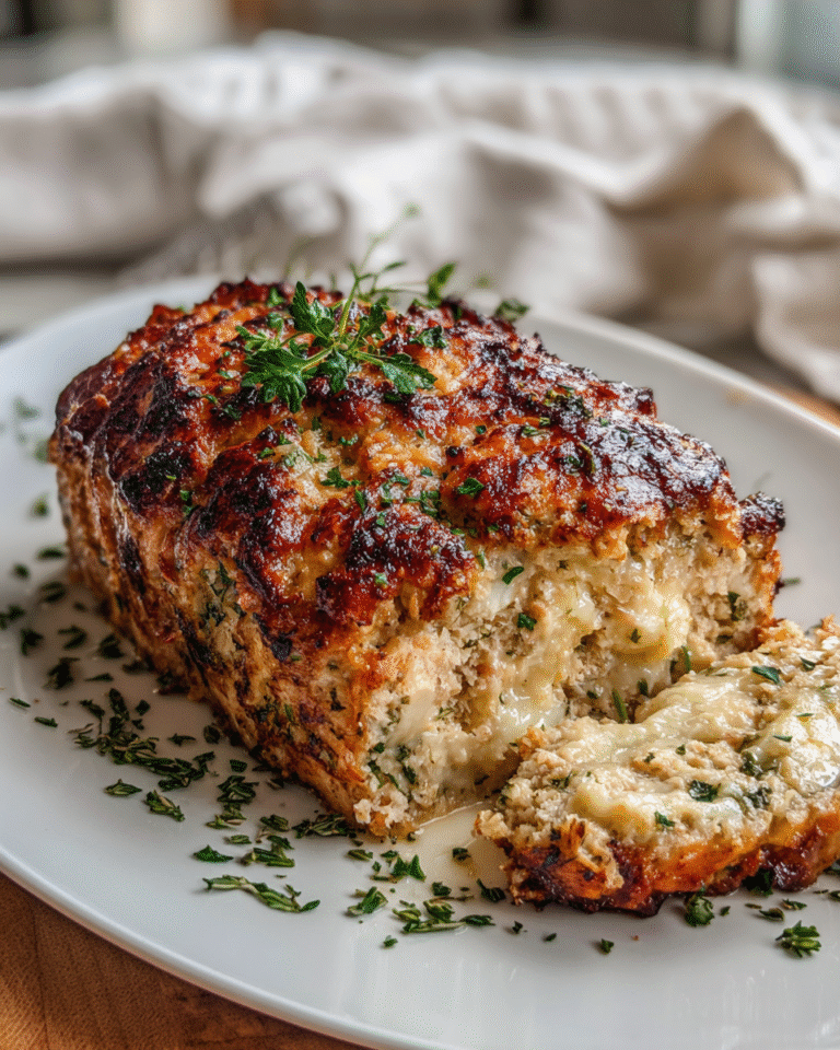Garlic Parmesan Chicken Meatloaf: A Flavor-Packed Twist on a Classic - Featured Image