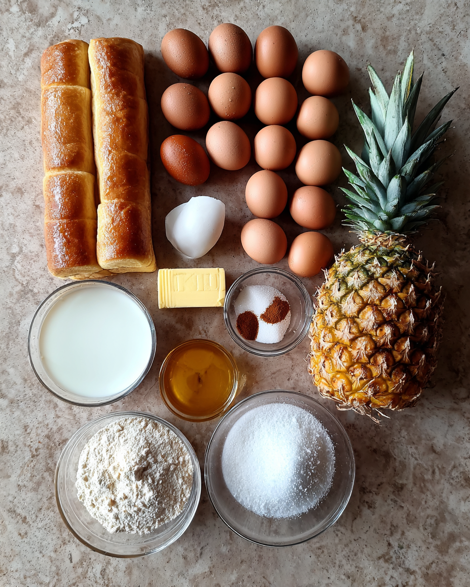 Hawaiian Roll French Toast: A Tropical Twist on a Breakfast Classic 4 Ingredients for Hawaiian Roll French Toast: A Tropical Twist on a Breakfast Classic