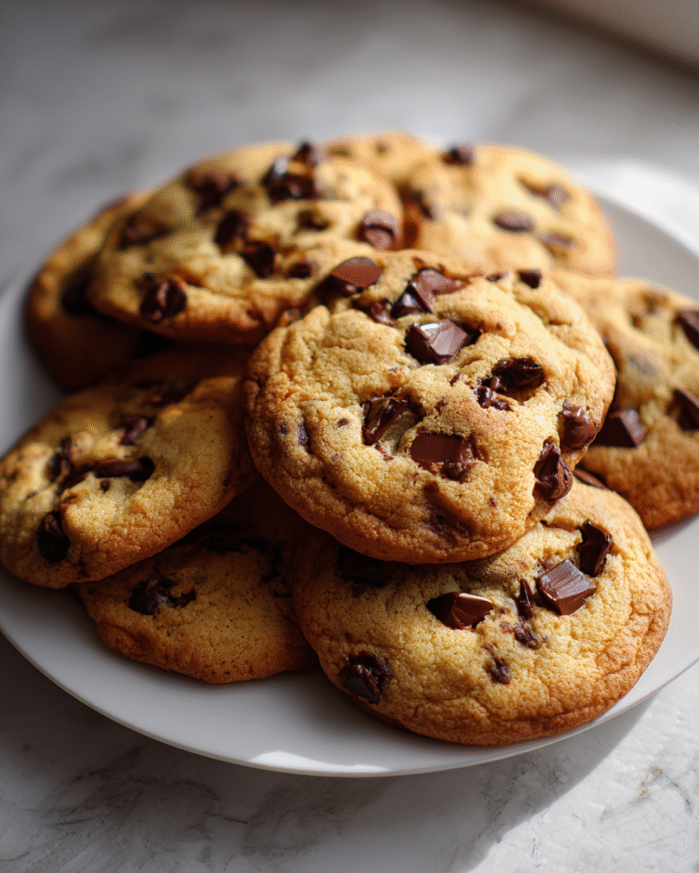 Irresistibly Soft and Chewy Homemade Chocolate Chip Cookies - Featured Image