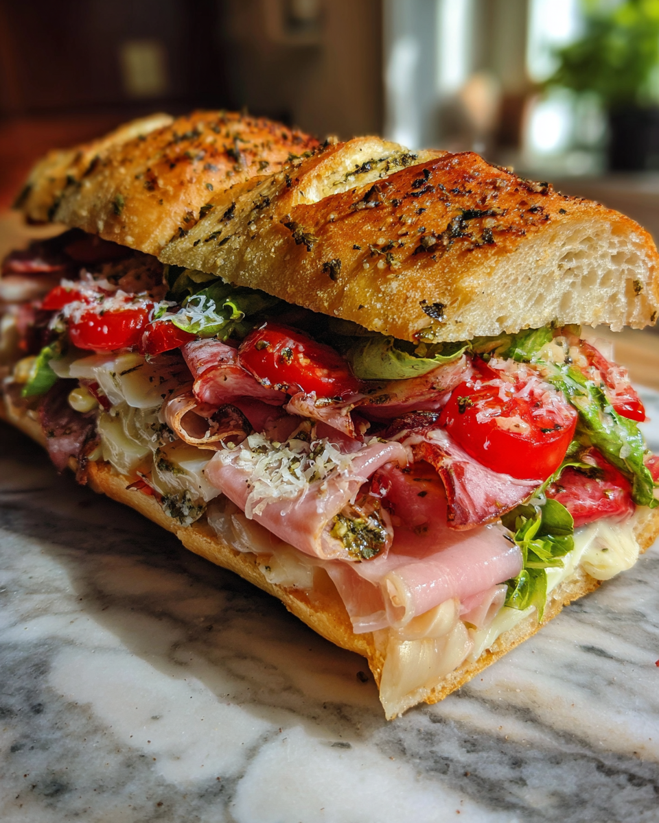 Ultimate Italian Grinder Salad Sandwich Experience 6 Final dish - Ultimate Italian Grinder Salad Sandwich Experience