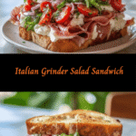 Ultimate Italian Grinder Salad Sandwich Experience