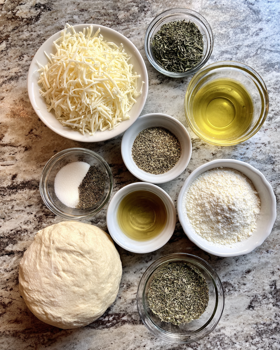 Ingredients for Savor the Flavors: Italian Herb and Cheese Bread Delight