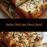 Savor the Flavors: Italian Herb and Cheese Bread Delight