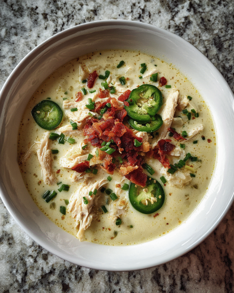 Spice Up Your Bowl with Jalapeño Popper Chicken Soup - Featured Image