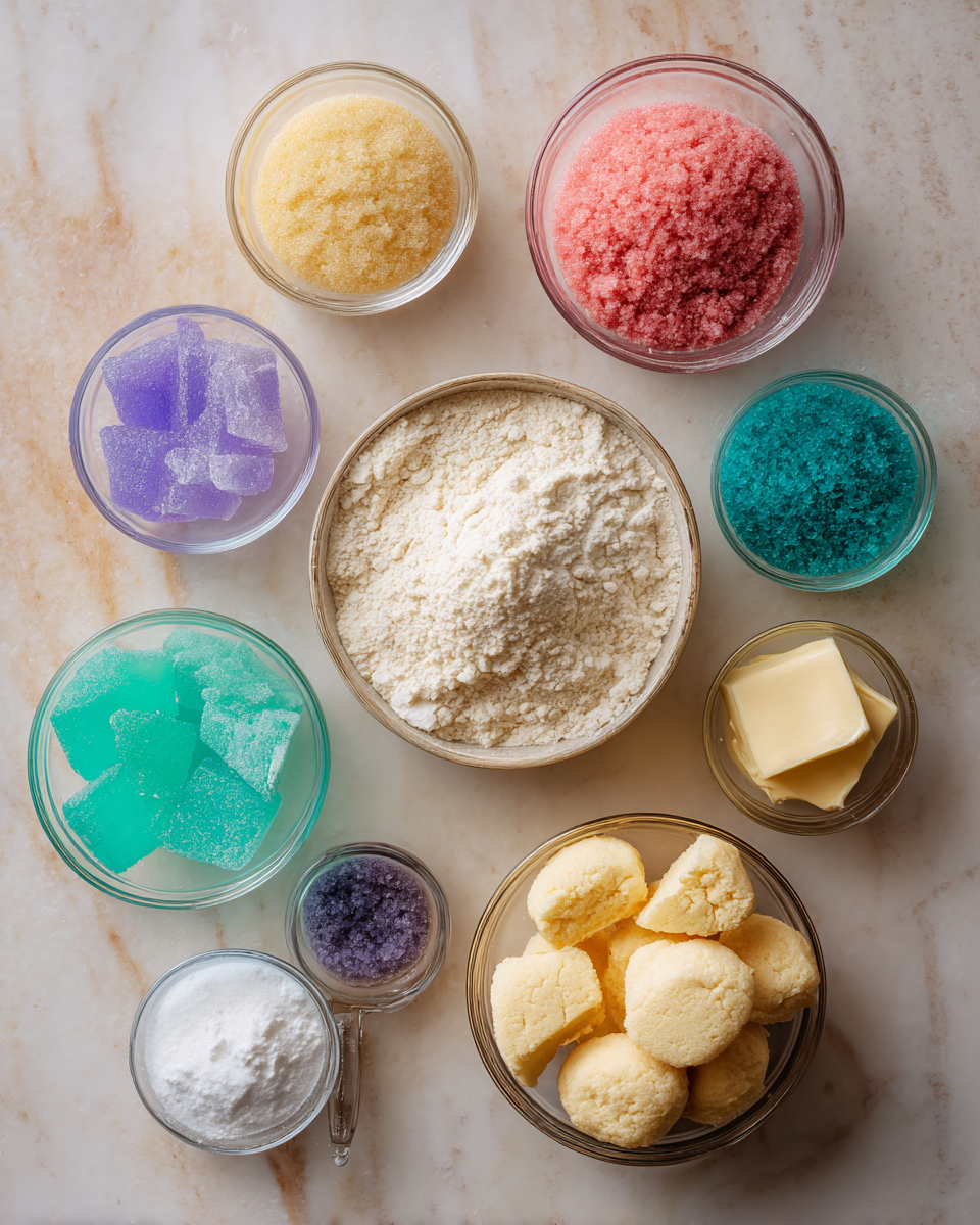 Jiggly Joy: Irresistible Jello Sugar Cookies You Need to Try 4 Ingredients for Jiggly Joy: Irresistible Jello Sugar Cookies You Need to Try